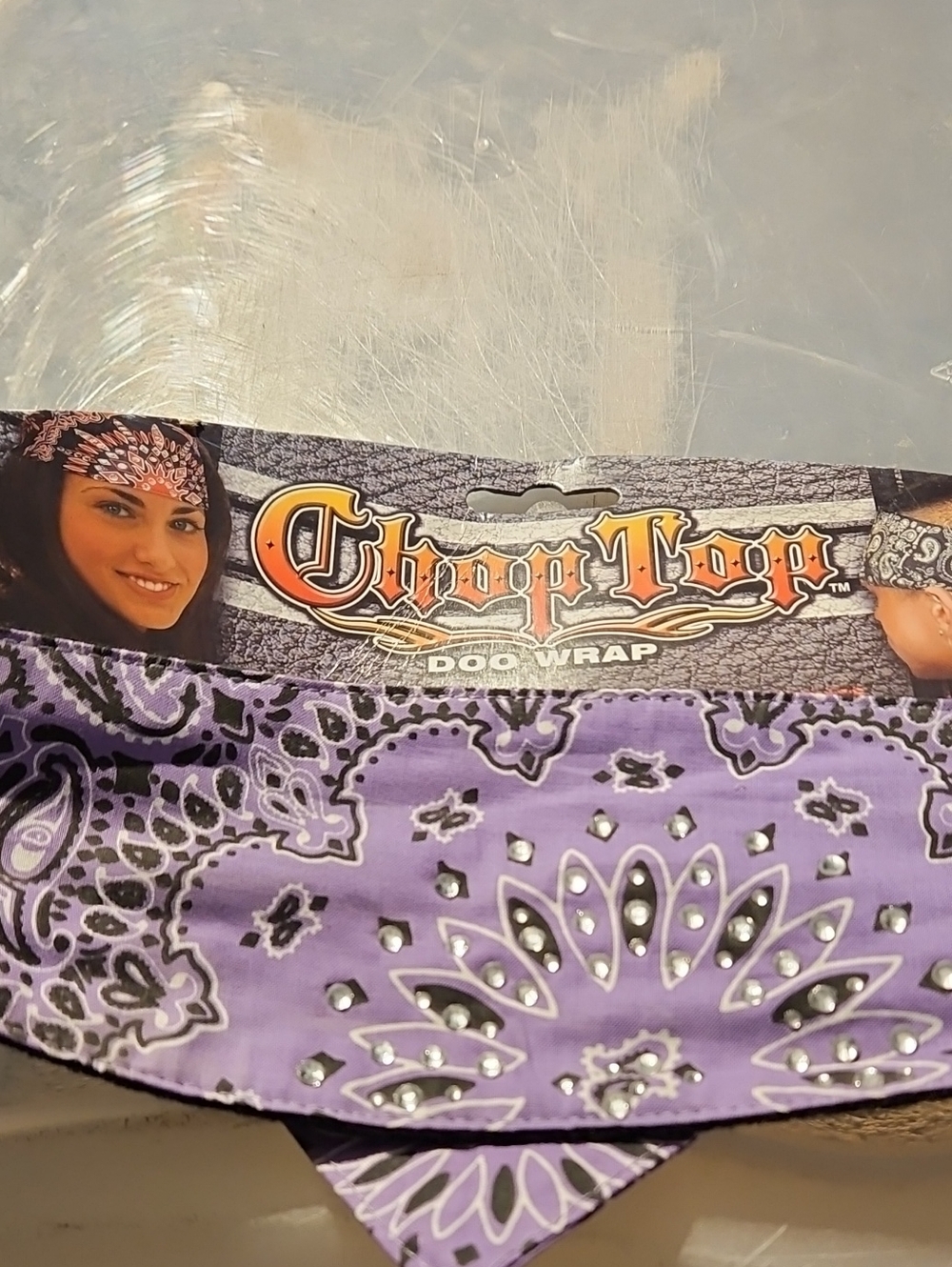 ChopTop Purple Studded Doo Wrap - ChopTop
